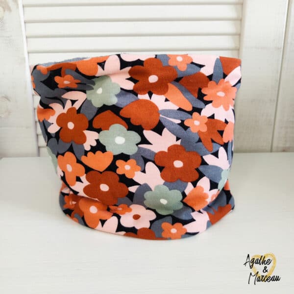 Snood "Fleurs Automne"